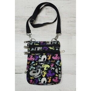 Disney Parks Crossbody Mickey Mouse Pop Art Faces Purse
